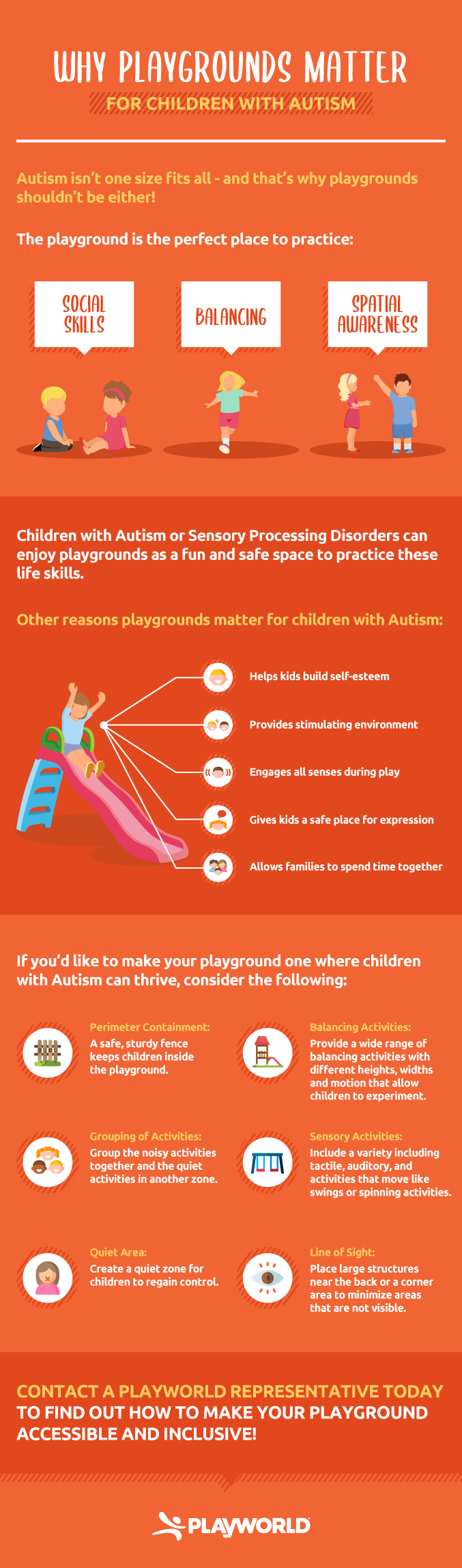 Playgrounds For Children With Autism