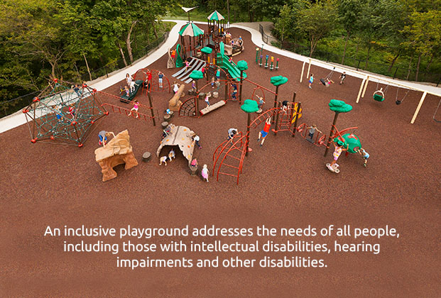 Inclusive Playground Addresses Needs of All People
