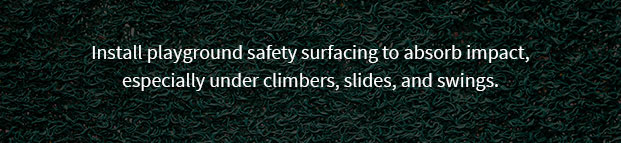 install playground safety surfacing
