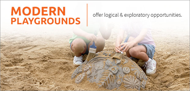 Modern Playgrounds Offer Logical And Exploratory Opportunities.