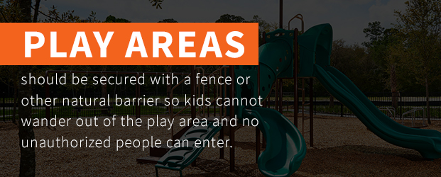 Daycare Play Areas Should Be Secured With A Fence