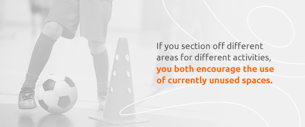 Student Playing Soccer