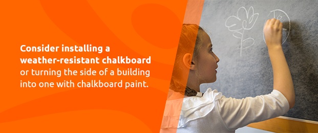 Weather-Resistant Chalkboard