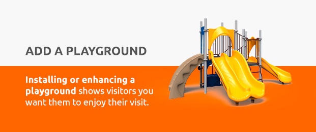 Installing Or Enhancing A Playground Shows Visitors You Want Them To Enjoy Their Visit