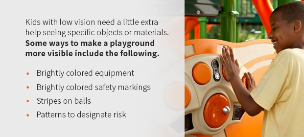 Children with low vision 