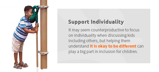Support Individuality