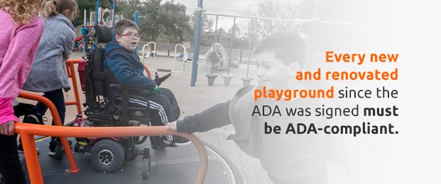 ADA compliant playgrounds 