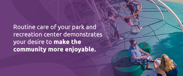 Create a park maintenance schedule