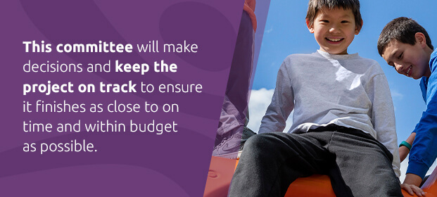 boy smiling on playground