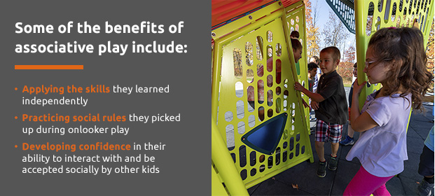children in playground maze