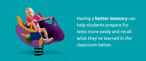 Little girl on spring rider