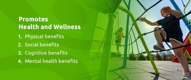 promotes health and wellness