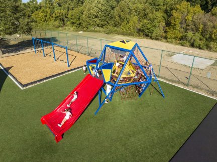 Playground at Dunham School in Baton Rouge, LA