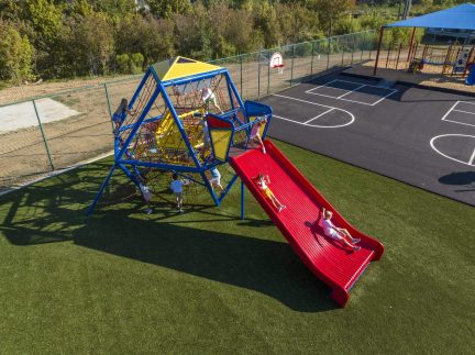 Playground at Dunham School in Baton Rouge, LA