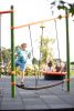 Kids playing on a playground