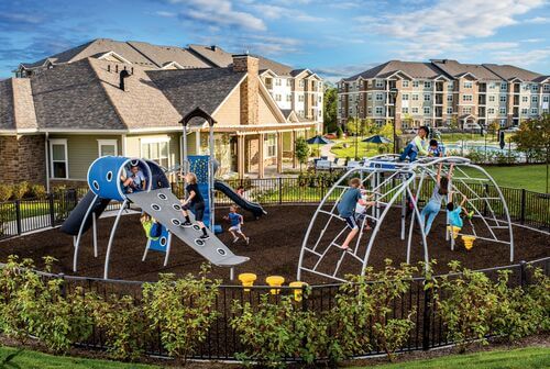 Playground in a housing community