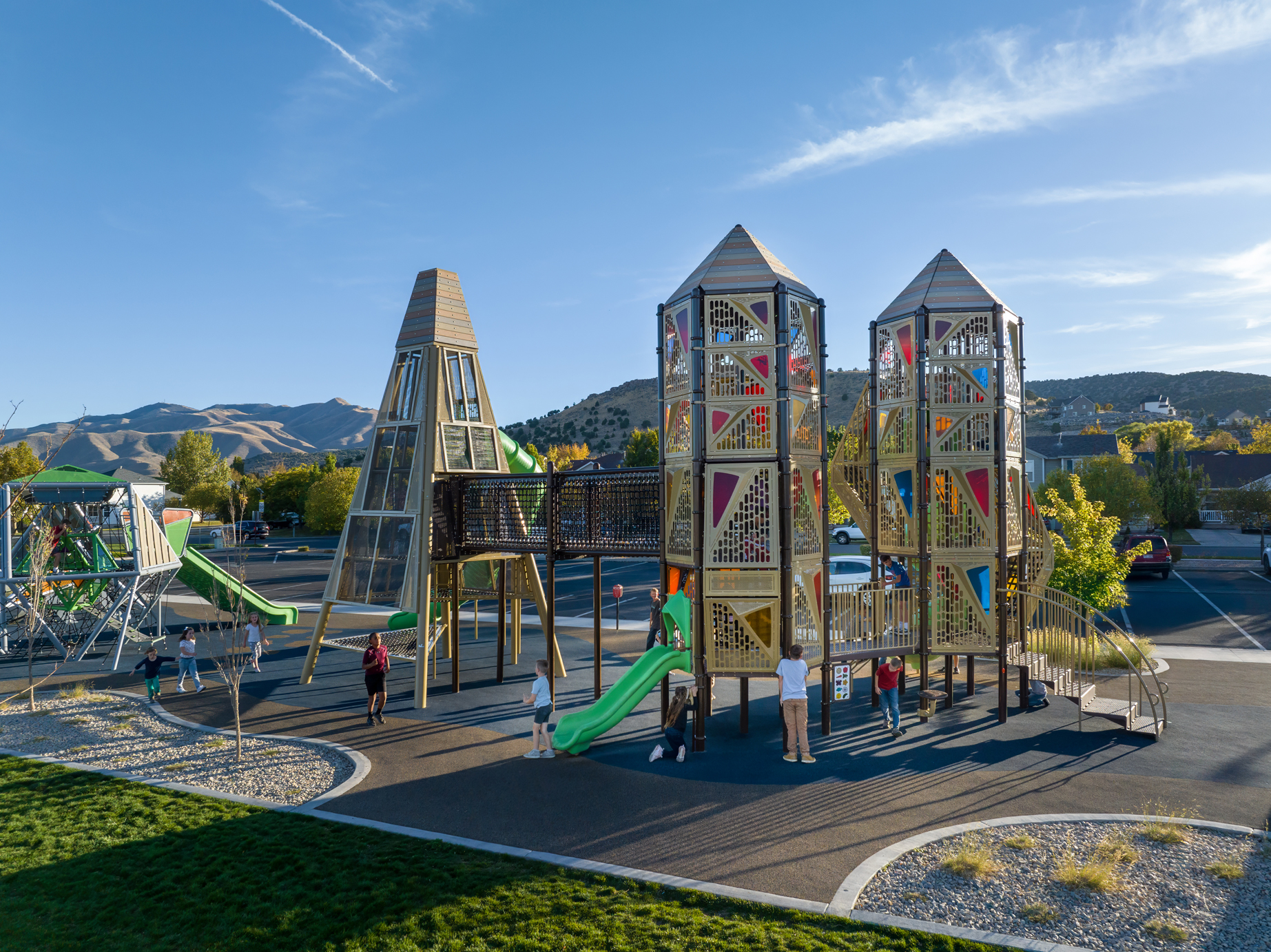 Playground at Smith Ranch Regional Park in Utah