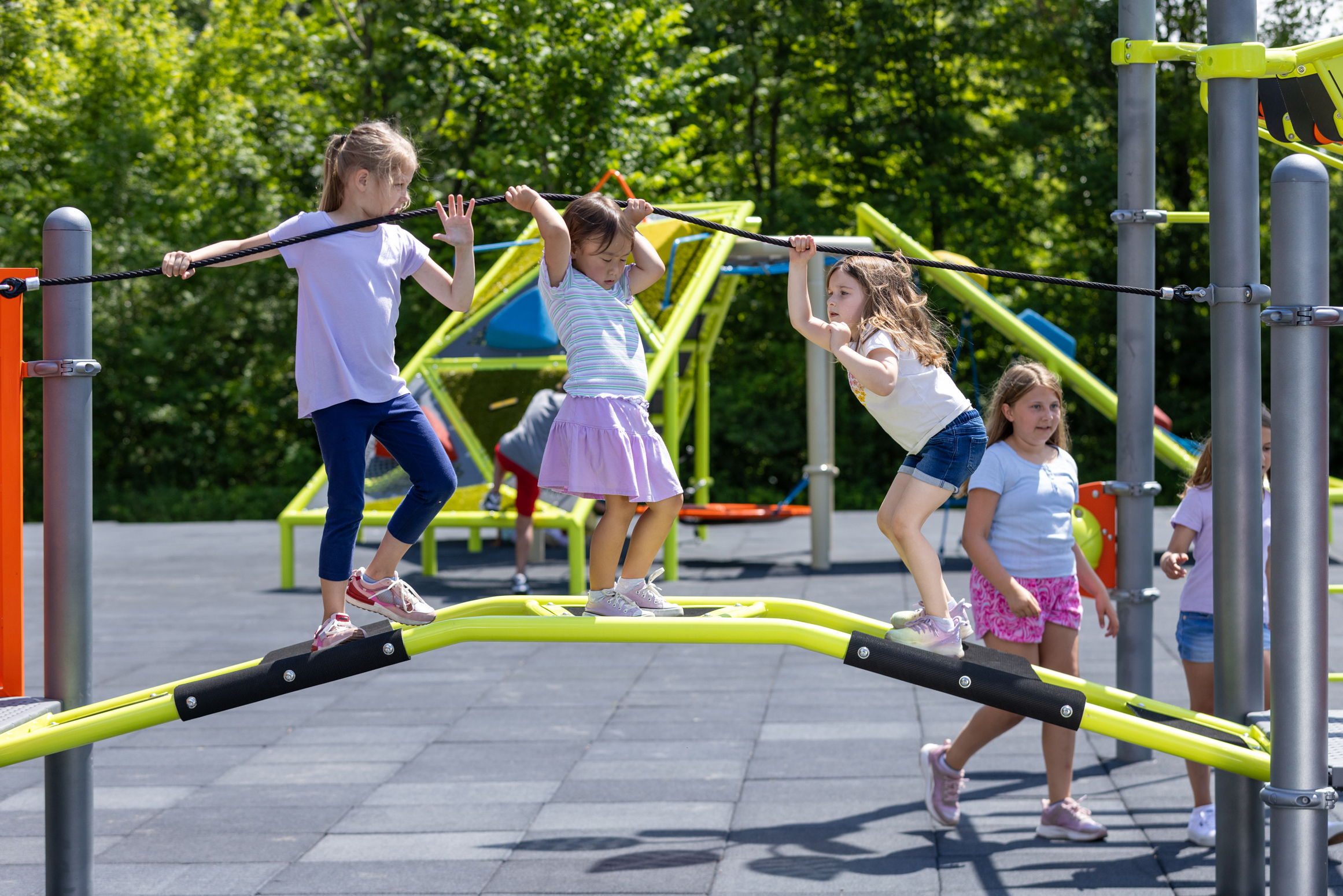 Dynamic Components Playground with kids playing